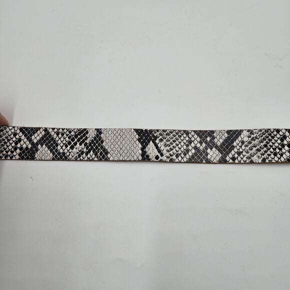 Amsterdam Heritage Snakeskin Designed Leather Belt Western Coastal Cowgirl main image 5